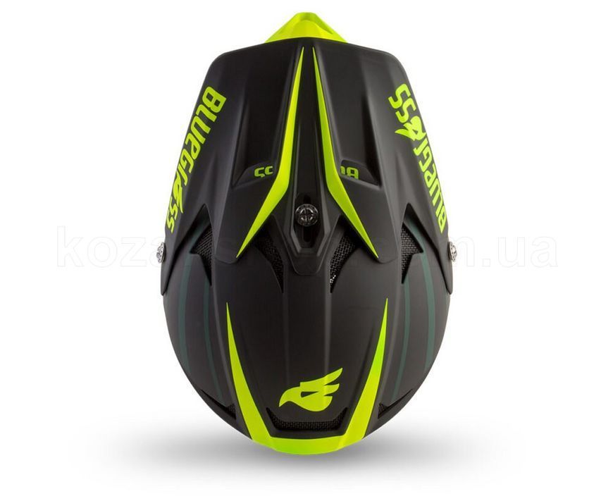 Шлем Bluegrass Intox [BLACK SHADED FLUO YELLOW | MATT] S