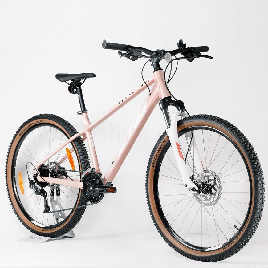 Жіночий велосипед KTM PENNY LANE 271 27.5" рама XS/32, рожевий (біло-рожевий)