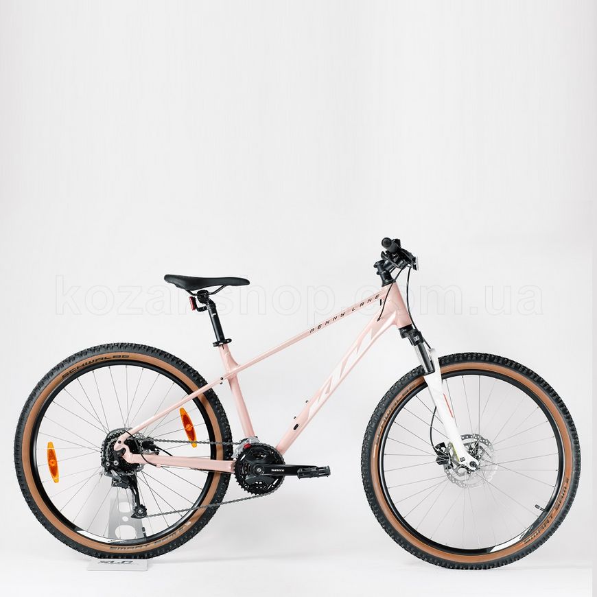 Жіночий велосипед KTM PENNY LANE 271 27.5" рама XS/32, рожевий (біло-рожевий)