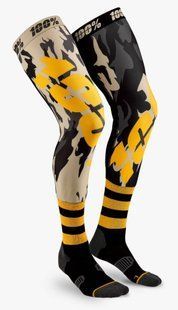 Мото носки Ride 100% REV Knee Brace Performance Moto Socks [Assault], S/M