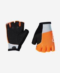 Вело рукавички POC Essential Road Mesh Short Glove короткі (Grey Granite/Zink Orange, M)