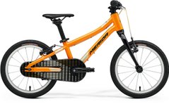 Детский велосипед MERIDA MATTS J.16, UNI ORANGE(CHAMPANGE/BLACK)