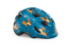 Шлем детский MET Hooray MIPS [Blue Teckel | Glossy] - S (52-55)