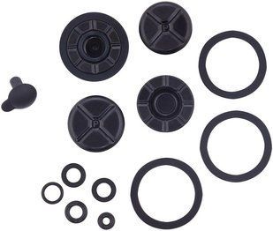 Ремкомплект поршней калипера тормоза SRAM DISC BRAKE CALIPER PISTON KIT - (INCLUDES 2-16MM, 2-15MM CALIPER PISTONS, SEALS, O-RINGS) - CODE RSC/RS(A1)/R(B1)/ULT/SIL/BRZ (C1) (11.5018.020.007)