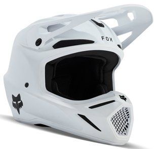 Мотошлем FOX V3 Helmet - SOLID MATTE [White], L