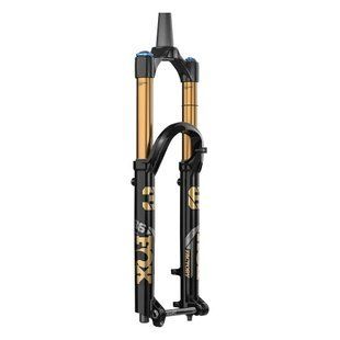 Вилка FOX 36 FACTORY EMTB - GRIP X2, 29in, 160, FLOAT, Shiny Blk, Kashima/Grey/Gloss Blk Logo, 15 X 110, 44mm Rake, 2025