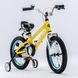 Дитячий велосипед RoyalBaby SPACE NO.1 18", OFFICIAL UA, жовтий