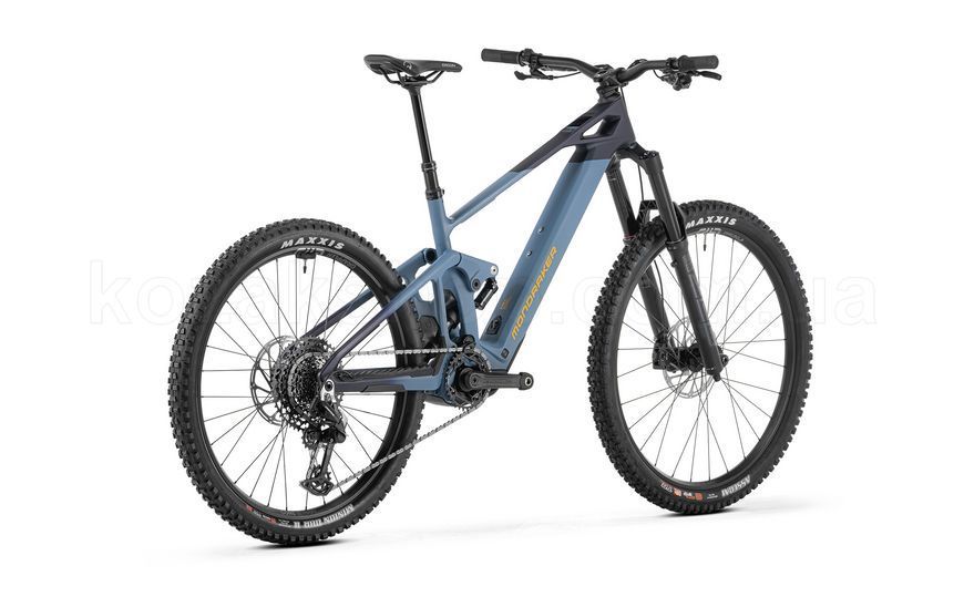 Електровелосипед MONDRAKER DUNE R Carbon 29/27.5'' 170mm, 400Wh Bosch SX, [Blue/Yellow], M