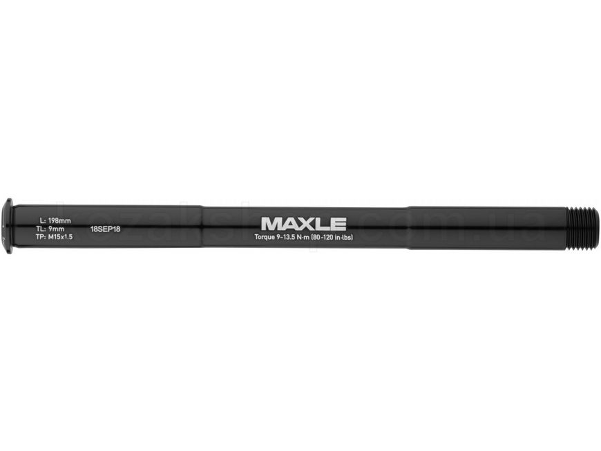 Вісь SRAM Maxle Stealth 15x150, 198mm, M15x1.5, Передня