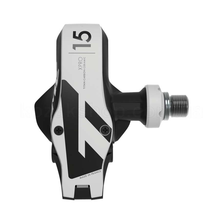 Контактні педалі TIME XPro 15 road pedal, including ICLIC free cleats, Black/White