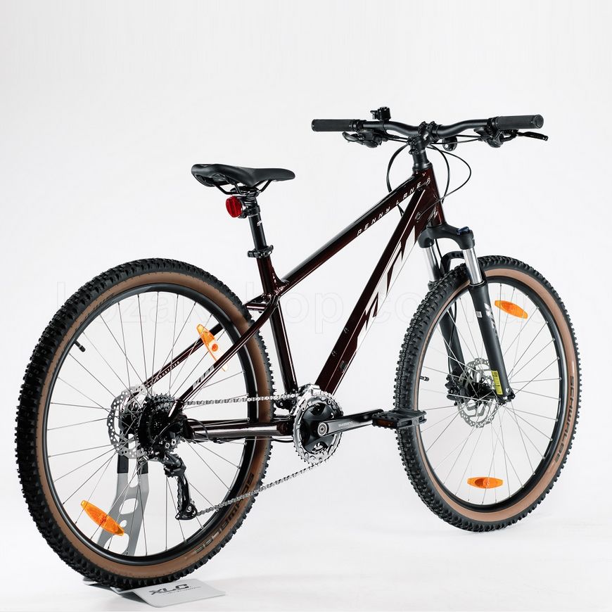 Жіночий велосипед KTM PENNY LANE 271 27.5" рама XS/32, темно-червоний (сірий)