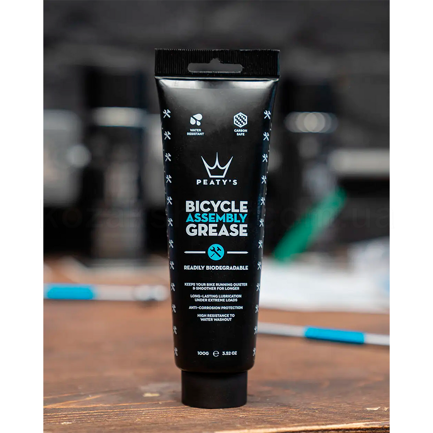 Смазка для рулевых / кареток / болтов / осей Peaty's Bicycle Assembly Grease, 400g