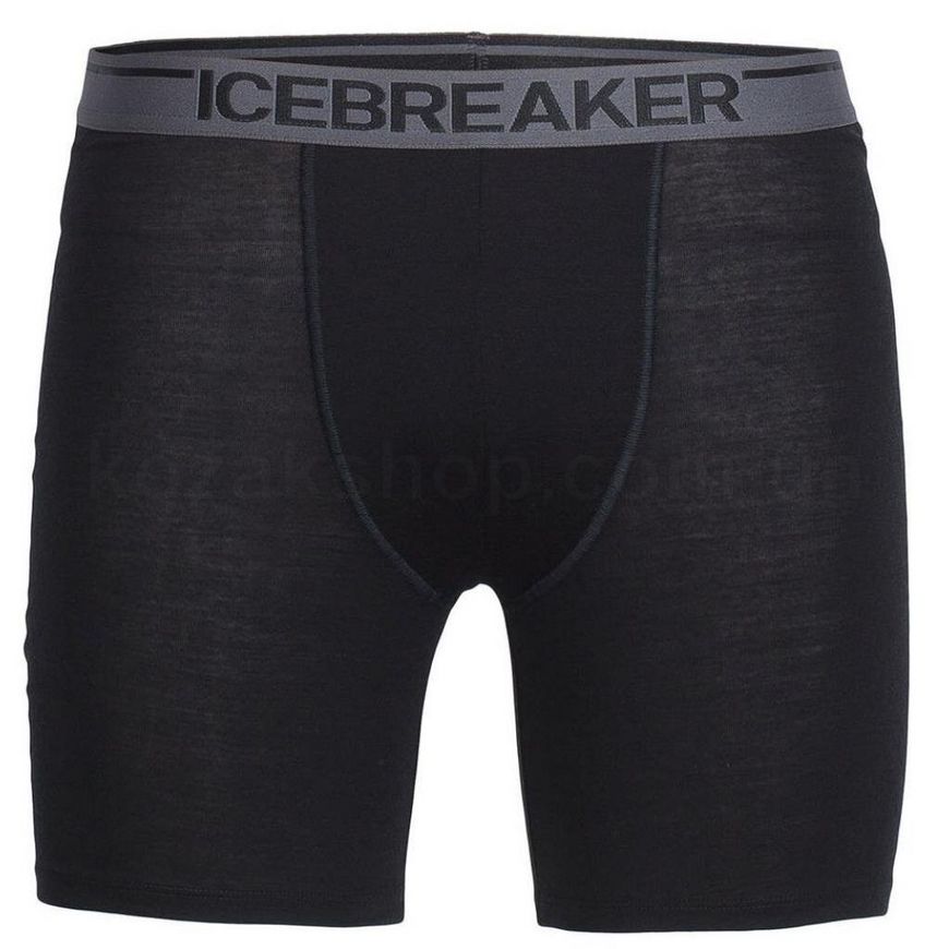 Трусы Icebreaker BF 150 Anatomica Long Boxers MEN black/monsoon XL