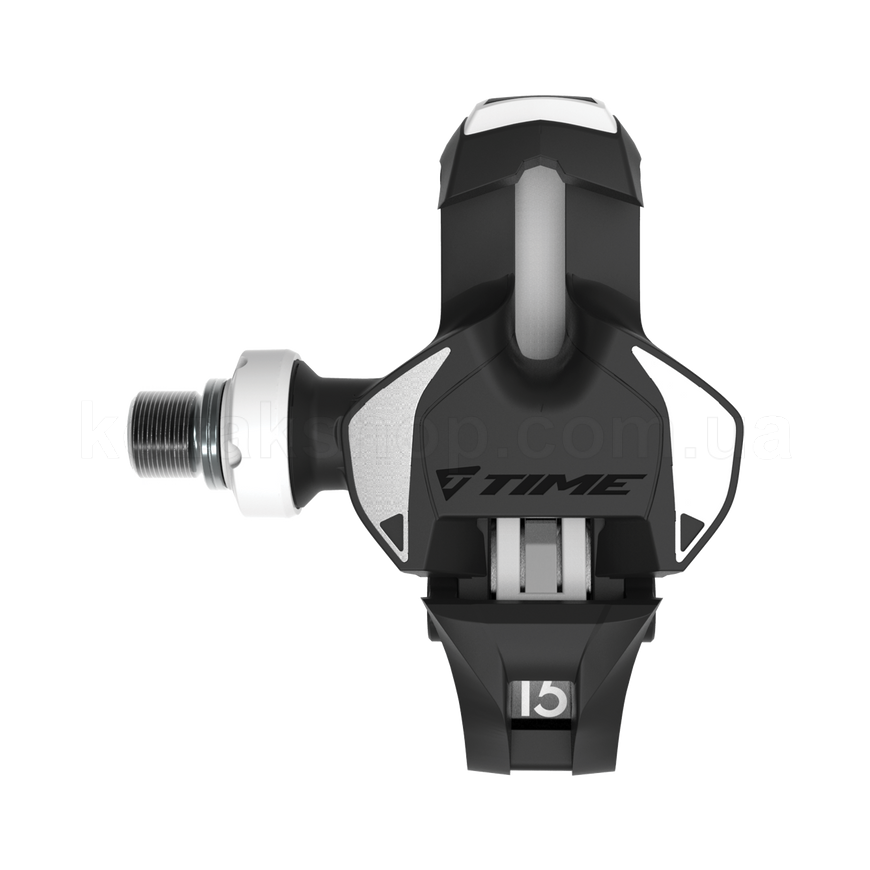 Контактные педали TIME XPro 15 road pedal, including ICLIC free cleats, Black/White
