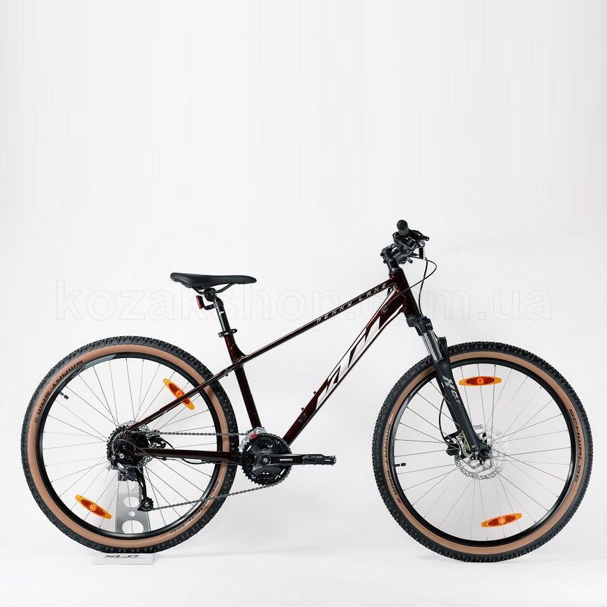 Жіночий велосипед KTM PENNY LANE 271 27.5" рама XS/32, темно-червоний (сірий)