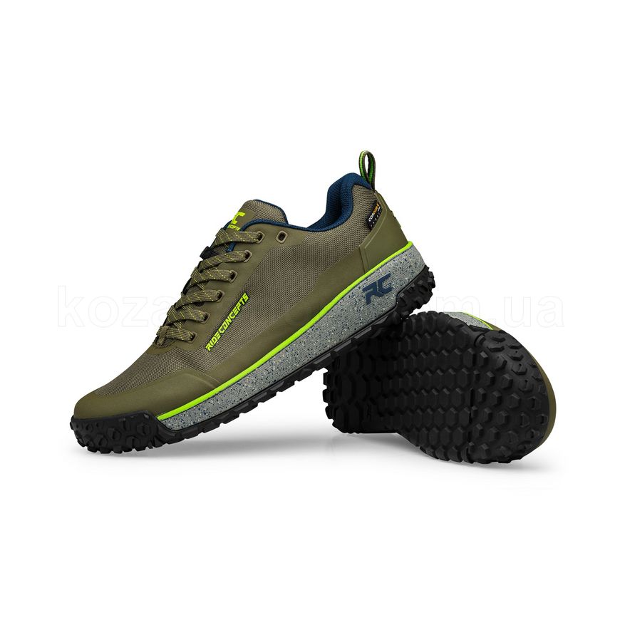 Вело обувь Ride Concepts Tallac Men's [Olive/Lime] - US 10