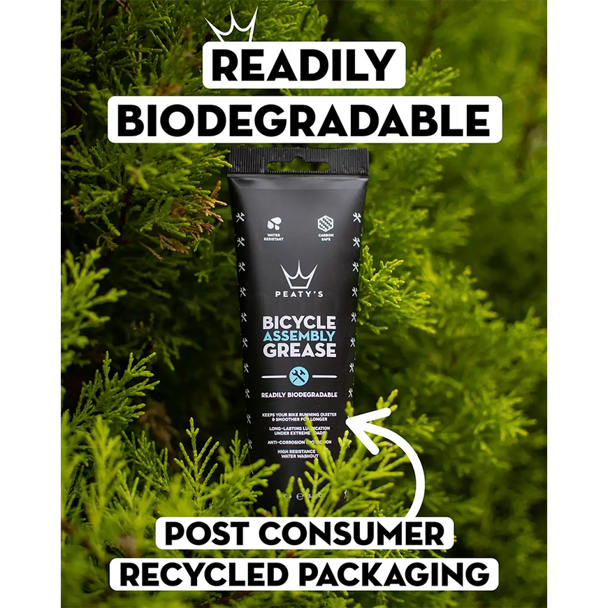 Смазка для рулевых / кареток / болтов / осей Peaty's Bicycle Assembly Grease, 400g