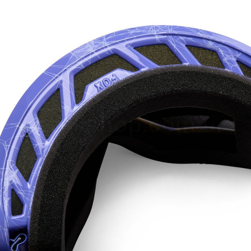 Маска FOX MAIN Goggle - DIFFUSE [Purple Dove], Mirror Blue Lens