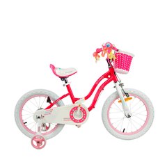 Дитячий велосипед RoyalBaby STAR GIRL 12", OFFICIAL UA, рожевий