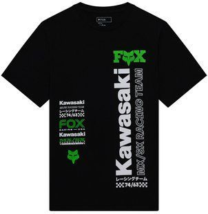 Футболка FOX Short Sleeve Tee - KAWI&reg; [Black], M