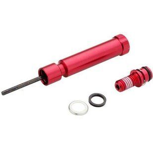 Ручка регулювання відскоку вилки Rock Shox FORK REBOUND DAMPER KNOB KIT - (INCLUDES ADJUSTER KNOB & BOLT) LONG/BOLT (ALUMINUM RED) - TORA/RECON/REBA/REVELATION 27/29" (11.4015.318.000)