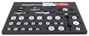 Набір для випресування та запресування підшипників Unior Tools Bearing service tool tray 564x364x30 RED