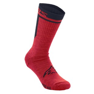 Носки Alpinestars Merino Socks 24 [Red Black] - M
