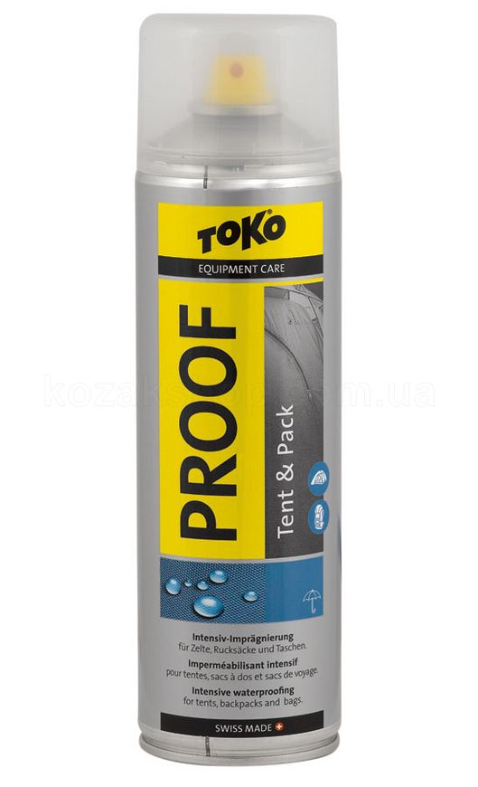 Просочення TOKO Tent & Pack Proof 500ml