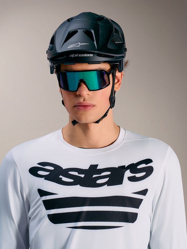 Вело джерси Alpinestars A-Dura Astar LS Jersey 2.0 [White Black] - S