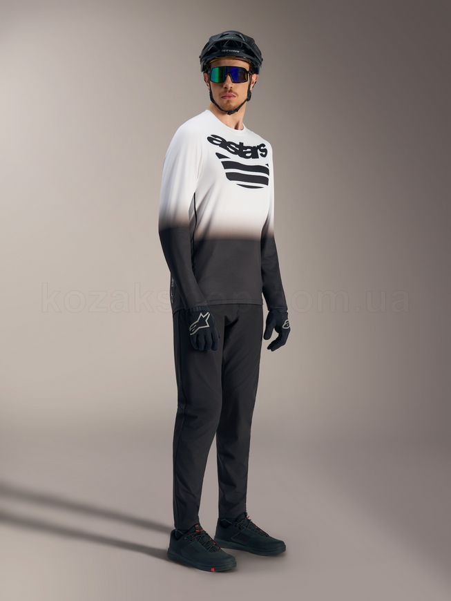 Вело джерси Alpinestars A-Dura Astar LS Jersey 2.0 [White Black] - S