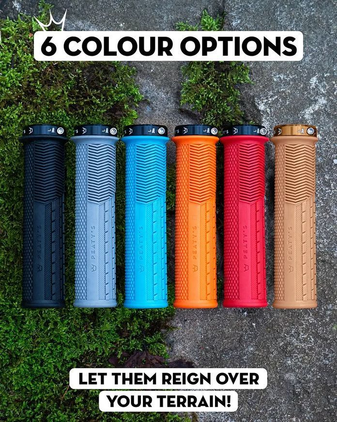 Гріпси Peaty's Monarch Grip Mushroom Thick 32>34mm, Trail Comfort, Gum