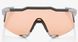 Велосипедные очки Ride 100% SpeedCraft - Soft Tact Stone Grey - HiPER Coral Lens, Mirror Lens