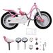Дитячий велосипед RoyalBaby LITTLE SWAN 16", OFFICIAL UA, рожевий