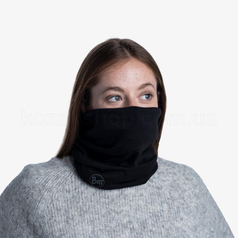 Бафф Buff Midweight Merino Wool Solid black
