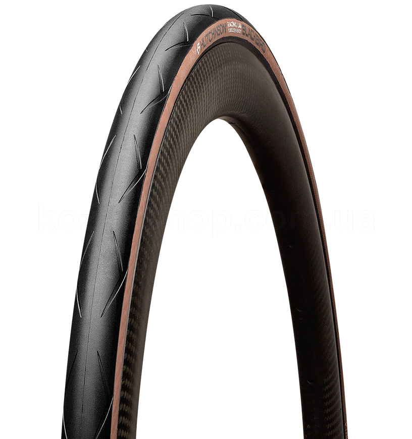 Покрышка Hutchinson BLACKBIRD 700х28 Aramid Pro Tech Mach Tread 3.0 127tpi Камерная Складная Black/Tan