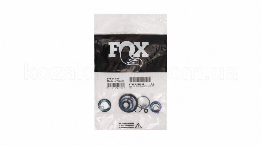 Ремкомплект вилки FOX Seal Kit: 2025 Grip X2 (34, 36, 38, 40, Podium) (803-04-086)