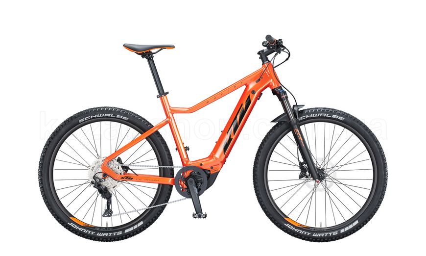 Електровелосипед KTM MACINA RACE 271 27" рама L/48, оранжевий (чорно-оранжевий), 2021