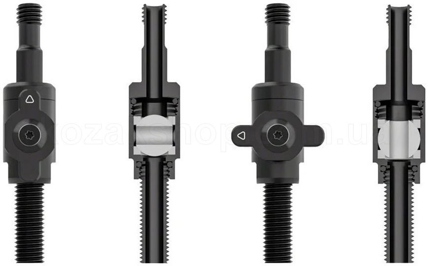 Ніпелі Muc-Off Big Bore Lite Tubeless Valves - Small (30mm) [Iridescent]