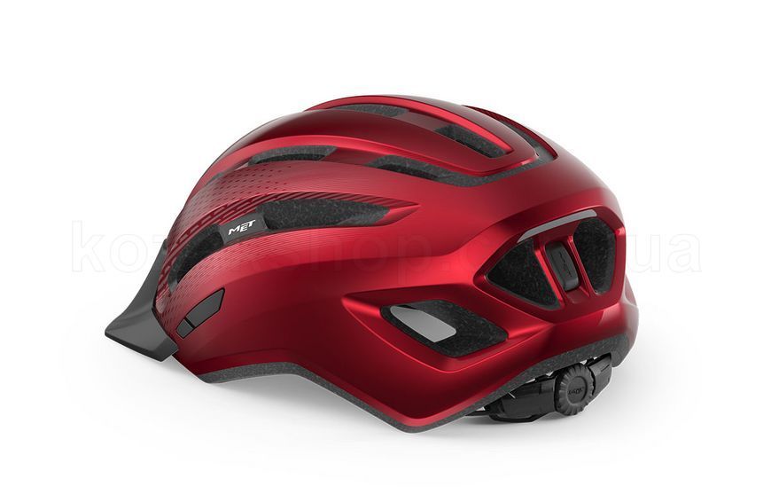 Шолом MET Downtown CE Red | Glossy M/L (58-61 см)