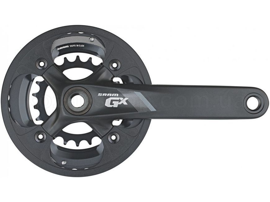 Шатуны SRAM GX 1000 GXP 10ск 175 Black All Mountain Guard 38-24