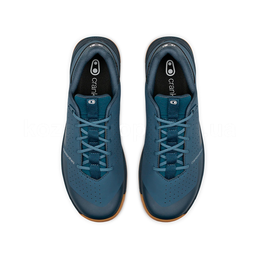 Вело обувь CrankBrothers Stamp Trail Lace Flat [BLUE / DARK BLUE - GUM OUTSOLE] - US 10.0