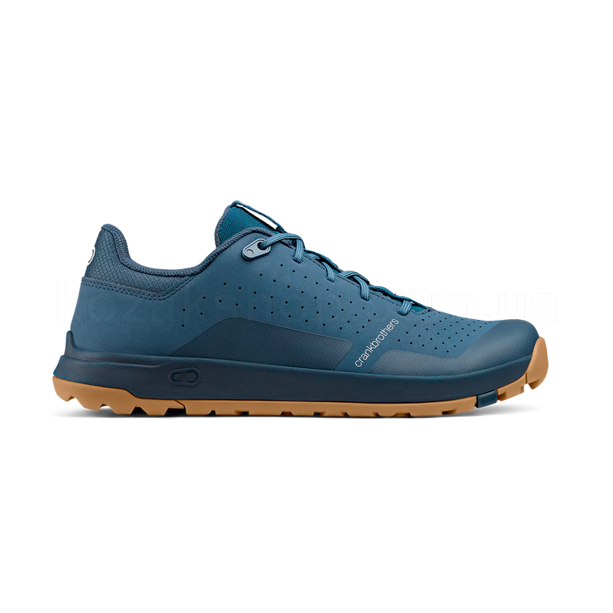 Вело обувь CrankBrothers Stamp Trail Lace Flat [BLUE / DARK BLUE - GUM OUTSOLE] - US 10.0