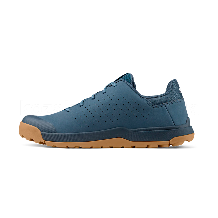 Вело обувь CrankBrothers Stamp Trail Lace Flat [BLUE / DARK BLUE - GUM OUTSOLE] - US 10.0