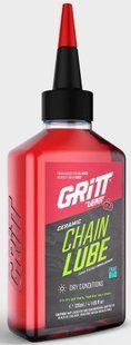 Смазка для цепи для сухой погоды GRiTT Chain Lube Ceramic True BiO - Dry Conditions, 120 мл