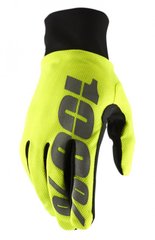 Зимние мото перчатки RIDE 100% BRISKER Hydromatic Waterproof Glove [Neon Yellow], L (10)