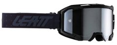 Маска LEATT Goggle Velocity 4.5 - Iriz Silver [Stealth], Mirror Lens