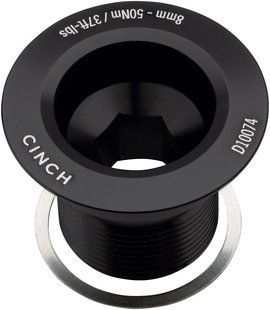 Болт в шатуны Race Face CINCH, M18 BOLT, NDS, W/ WASHER, Gloss Black