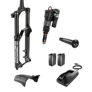 Комплект підвиски RockShox Flight Attendant Upgrade Kit Specialized Enduro 2020-2022 - (ZEB 29 FA 170, SuperDeluxe205x60FA Trunnion/No Bushing, DubFA Pedal Sensor, 2 Batteries w/charger) A1