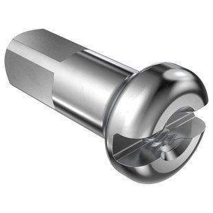 Ніпелі DT Swiss Standard Brass 2.0 x 14 mm Pro Lock 100шт Silver