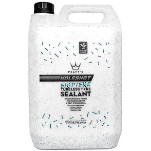 Герметик безкамерний Peaty's Holeshot BioFibre Tyre Tubeless Sealant, 25L